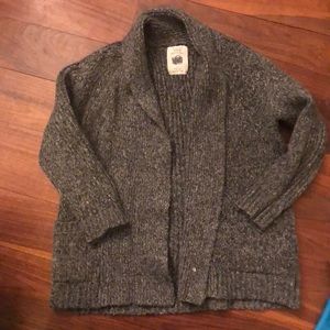 Zara shawl fit sweater